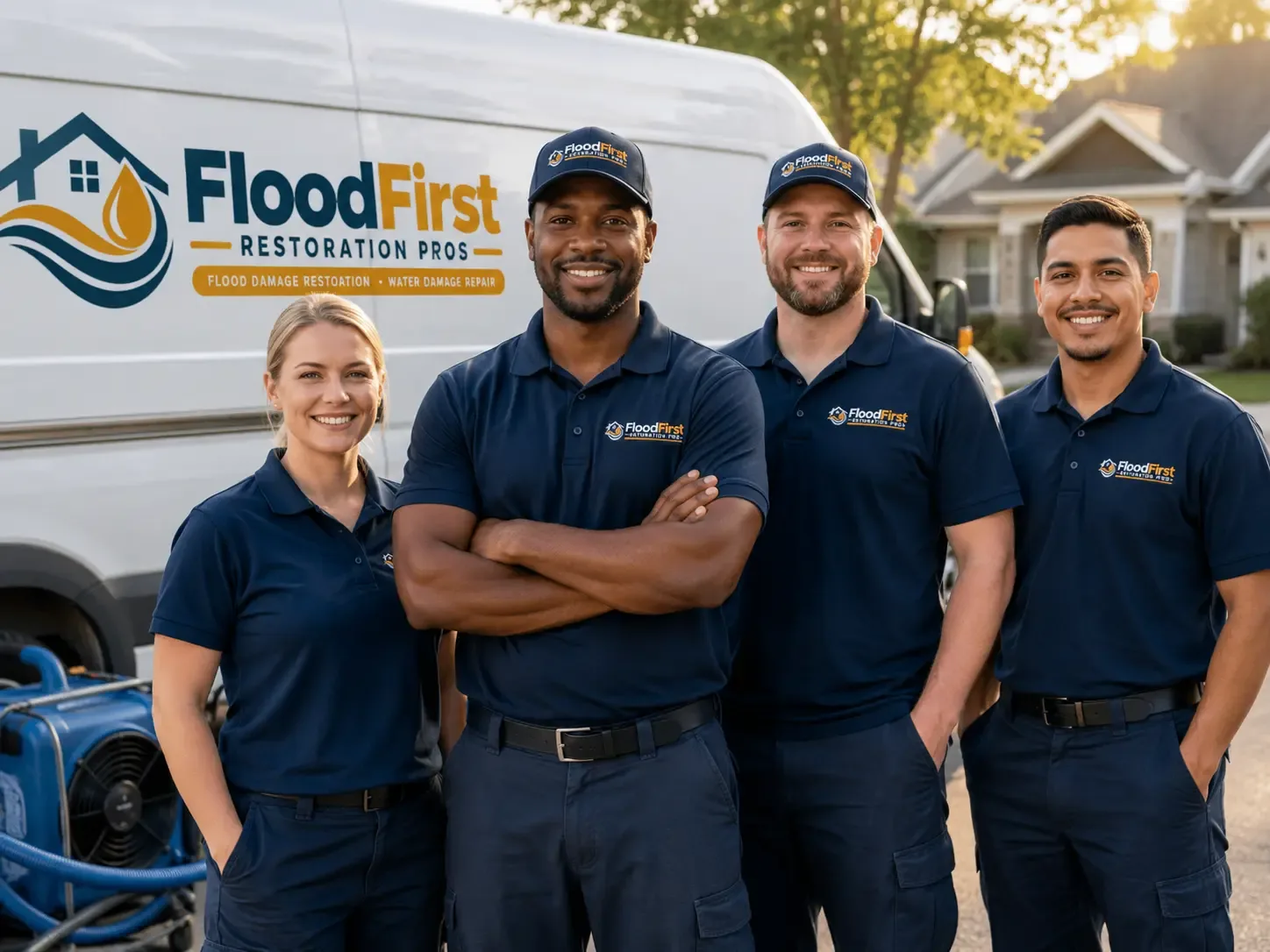 Flood Damage Restoration company in Lewisville, OH