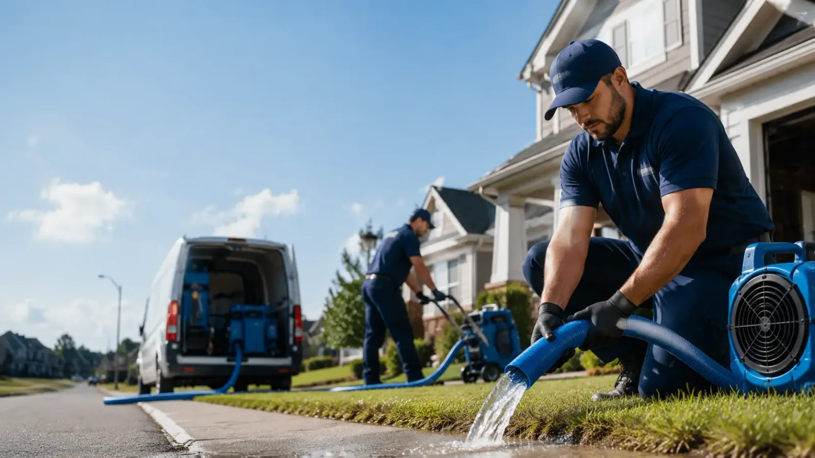 Flood Damage Restoration in Lewisville, OH